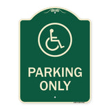 Parking Only (With New Access Symbol)