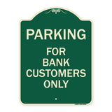 Parking for Bank Customers Only