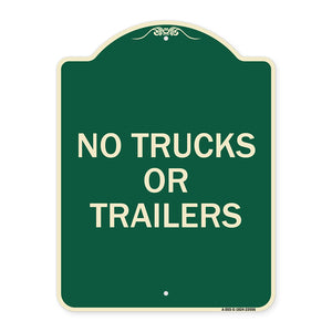 No Trucks or Trailers