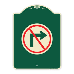 No Right Turn (Graphic Only)