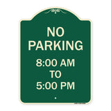 No Parking 8-00 Am to 5-00 Pm