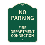 No Parking Sign No Parking - Fire Department Connection