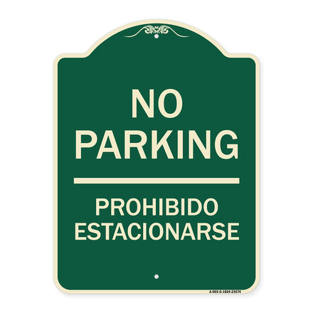 No Parking Prohibido Estacionarse