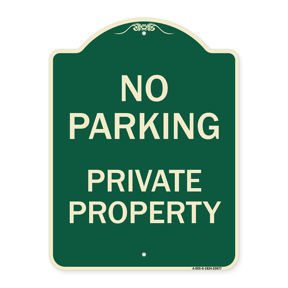No Parking Private Property