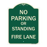 No Parking or Standing Fire Lane