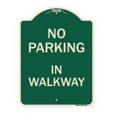 No Parking in Walkway