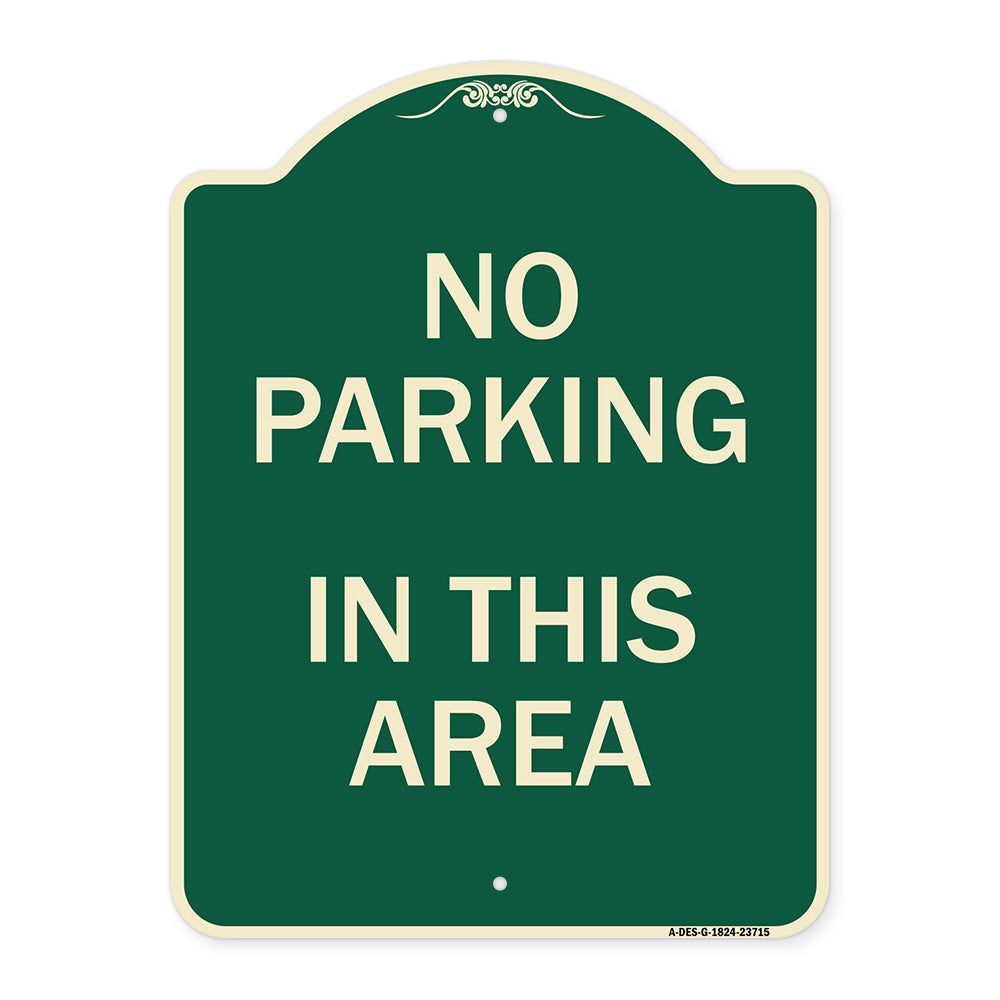 No Parking in This Area