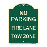 No Parking Fire Lane Tow Zone (K-1645)