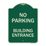 No Parking Building Entrance