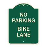 No Parking Bike Lane