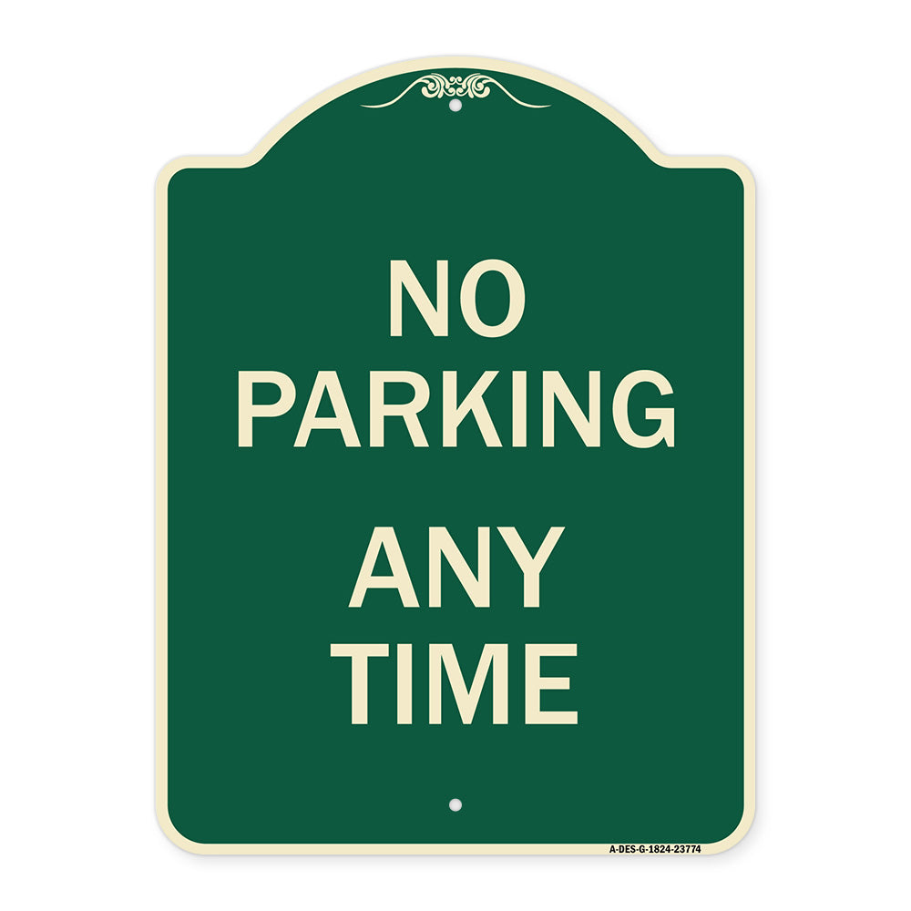 No Parking Anytime