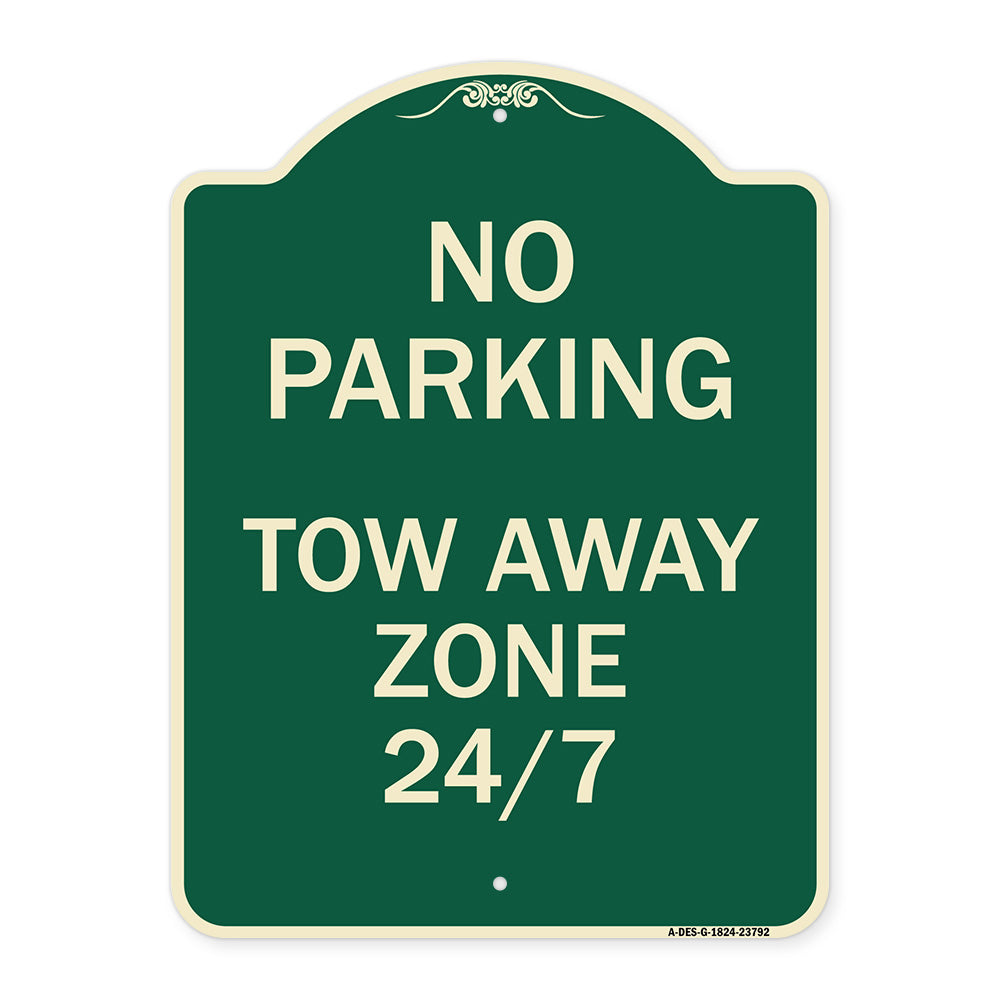 No Parking - Tow Away Zone 247