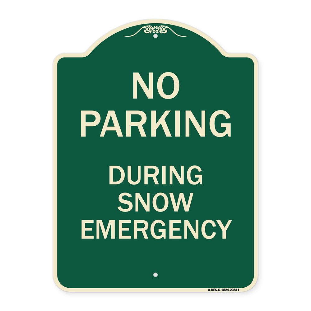 No Parking - During Snow Emergency