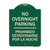No Overnight Parking - Prohibido Estacionarse Por La Noche