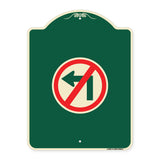 No Left Turn (Graphic Only)
