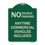 No Double Parking Anytime Commercial Vehicles Included