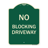 No Blocking Driveway