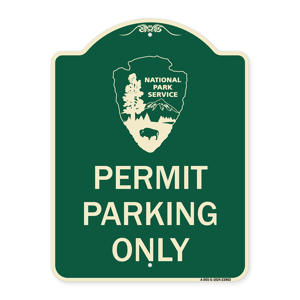 National Park Service - Permit Parking Only