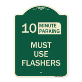 Must Use Flashers (Choose Your Limit) Minute Parking