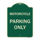 Motorcycle Parking Only