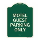 Motel Guest Parking Only