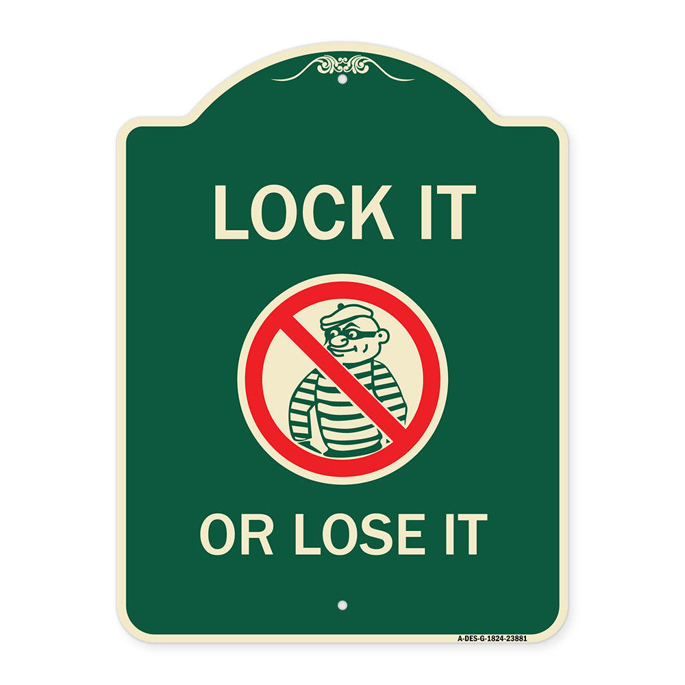 Lock It or Lose It (With Graphic)