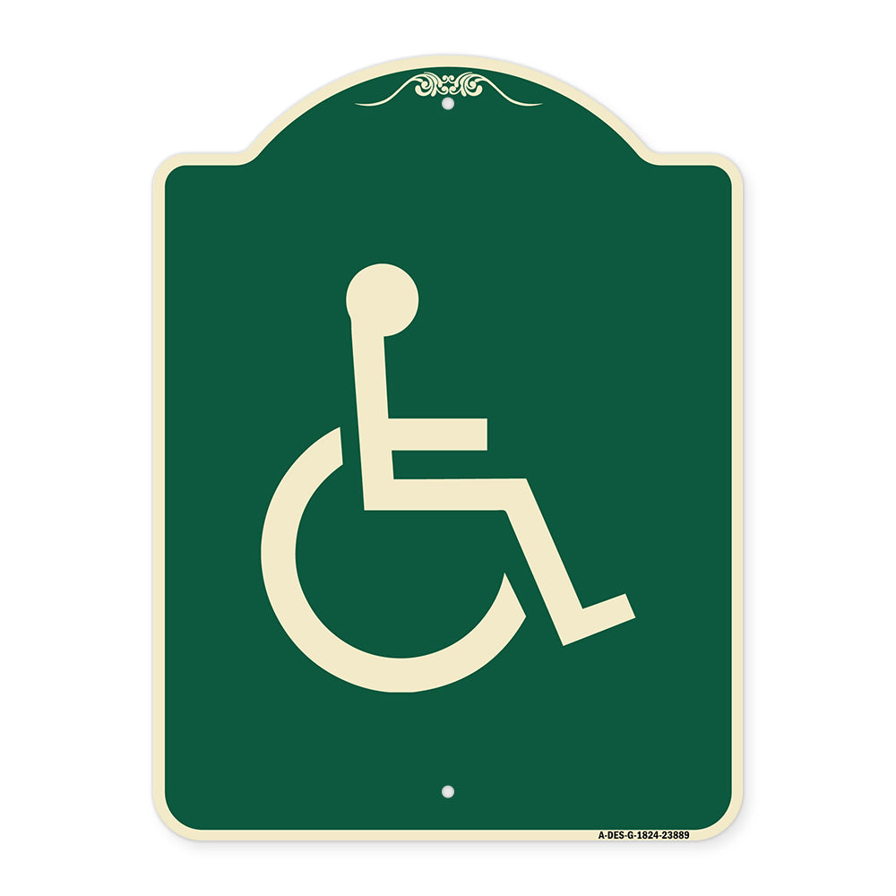 Large Handicapped Symbol