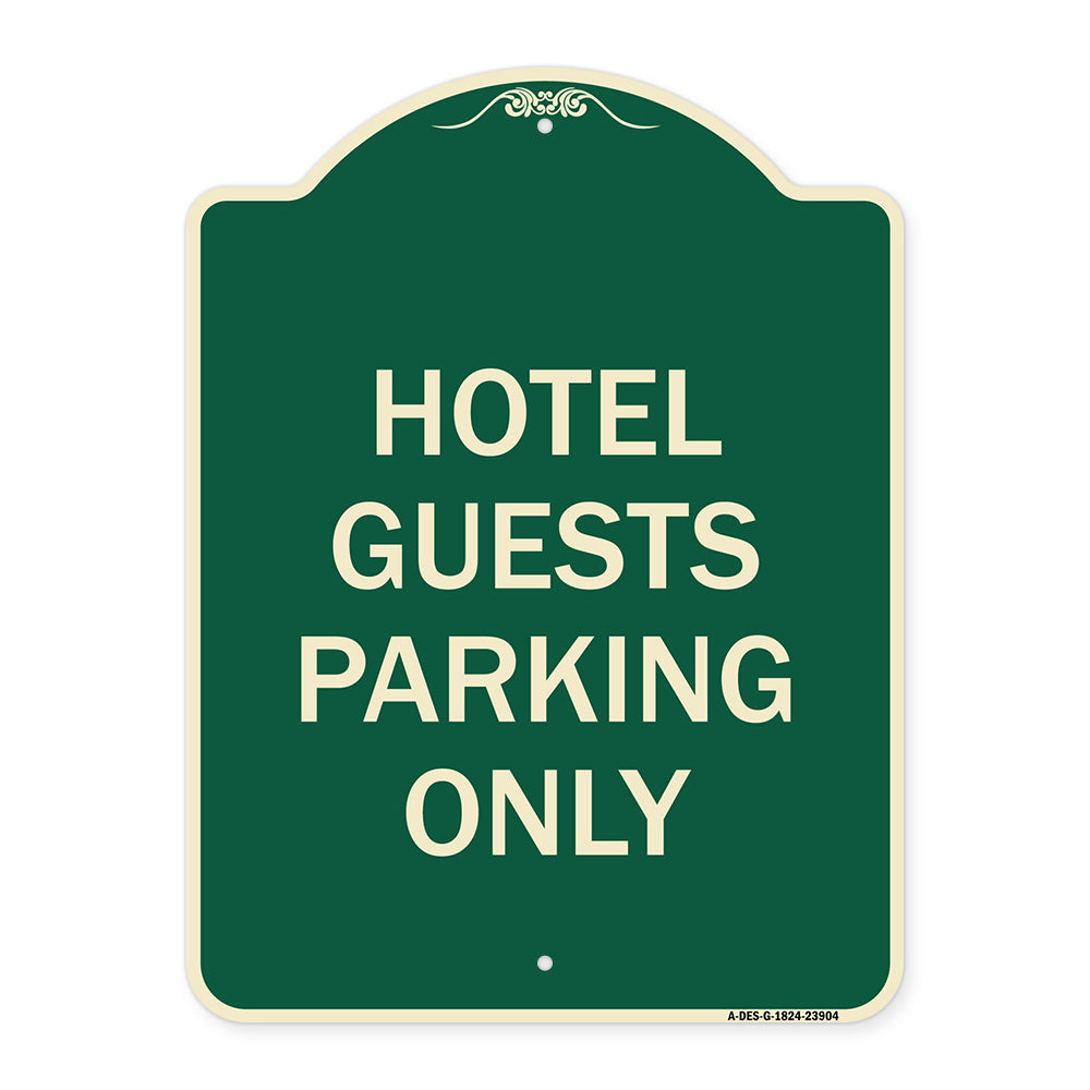 Hotel Guest Parking Only