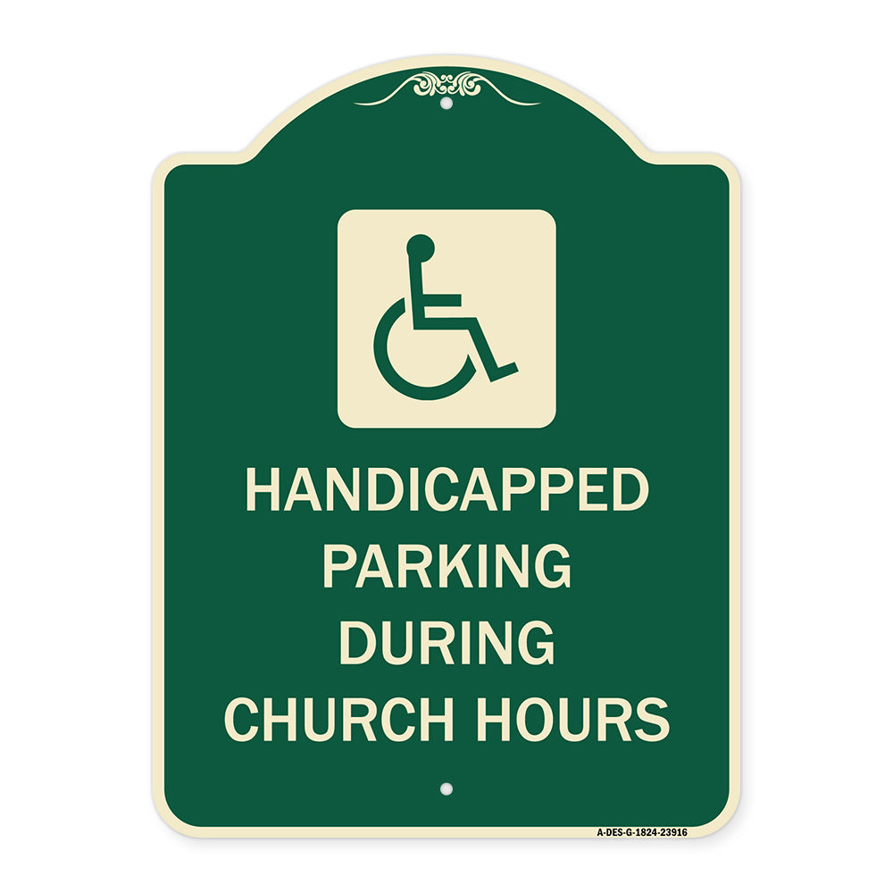 Handicapped Parking During Church Hours (With Graphic)