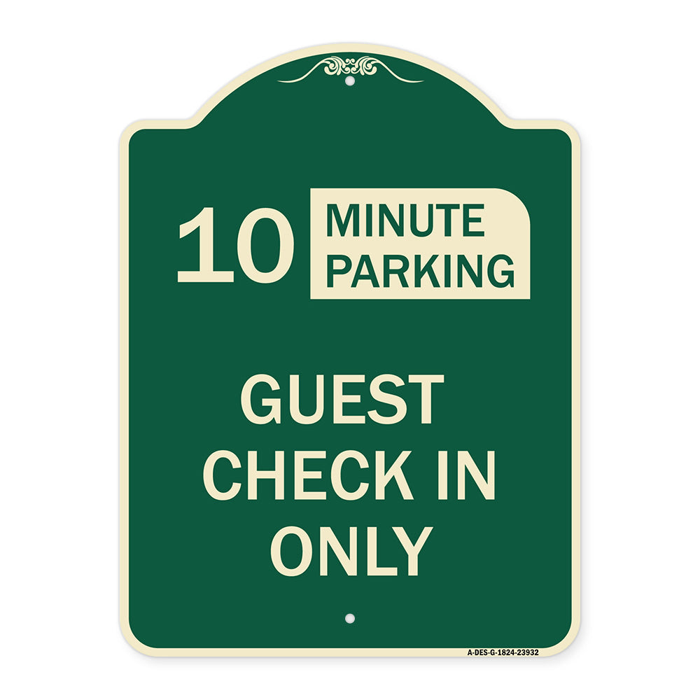 Guest Check in Only (Choose Your Limit) Minute Parking