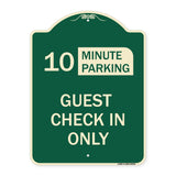 Guest Check in Only (Choose Your Limit) Minute Parking