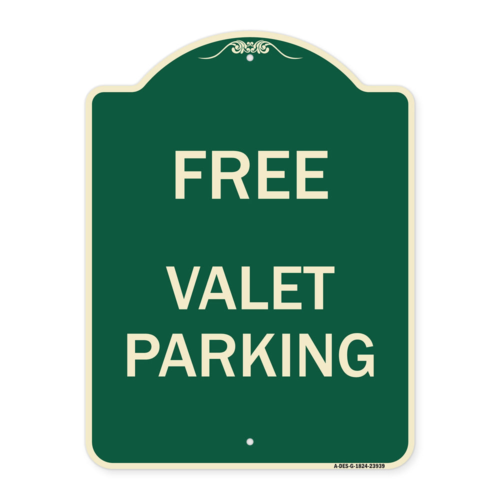 Free Valet Parking