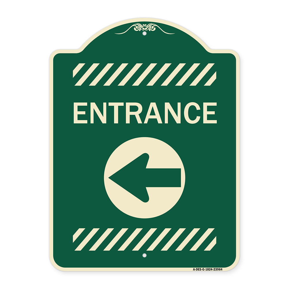 Entrance Left Arrow