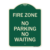 Fire Zone No Parking No Waiting