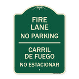 Fire Lane No Parking - Carril De Fuege No Esta Conar