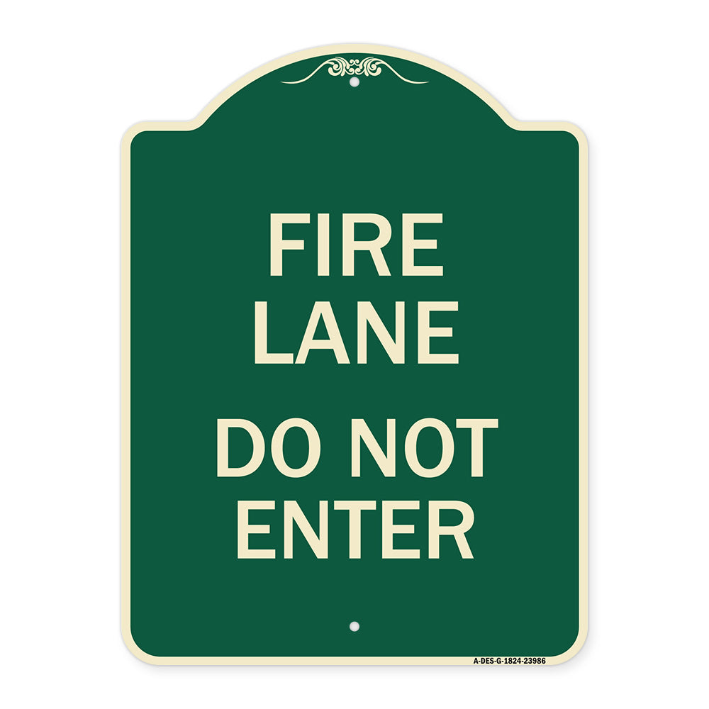 Fire Lane Do Not Enter
