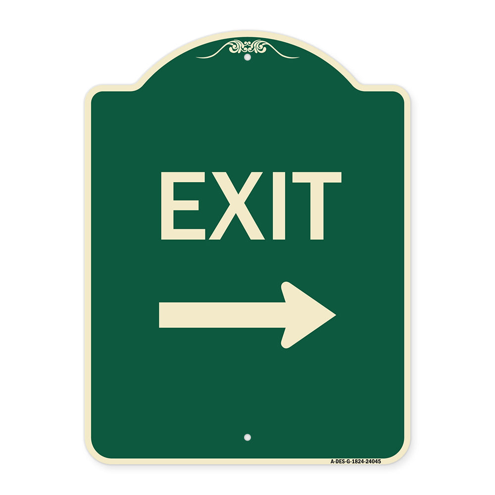 Exit (With Right Arrow) 3