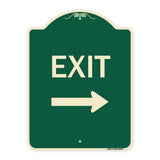 Exit (With Right Arrow) 3