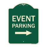Event Parking with Left Right Arrow