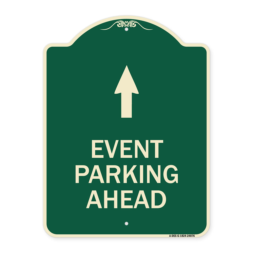 Event Parking Ahead
