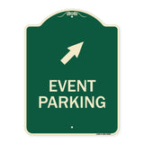 Event Parking (Up Right Arrow Symbol)