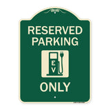 Ev Only (With Electric Vehicle Charging Station Graphic)