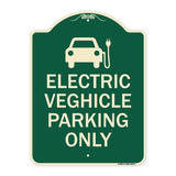 Electric Vehicle Parking Only (With Graphic)
