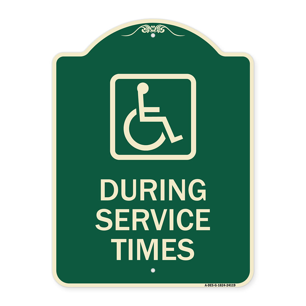 During Service Times (With Graphic)