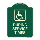 During Service Times (With Graphic)