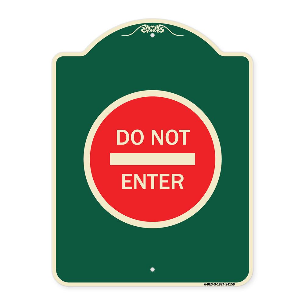 Do Not Enter