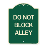 Do Not Block Alley