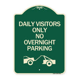 Day Visitors Only No Overnight Parking (With Graphic)