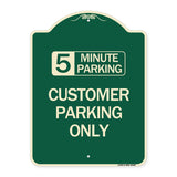 Customer Parking Only (Choose Your Limit) Minute Parking