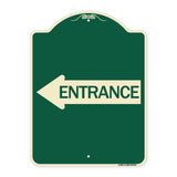Left Arrow Entrance